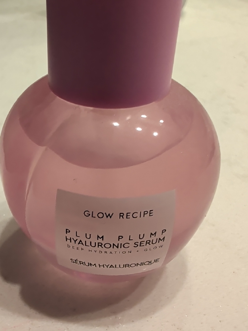 Glow Recipe Plum Plump Hyaluronic Serum - Light Pink Bottle